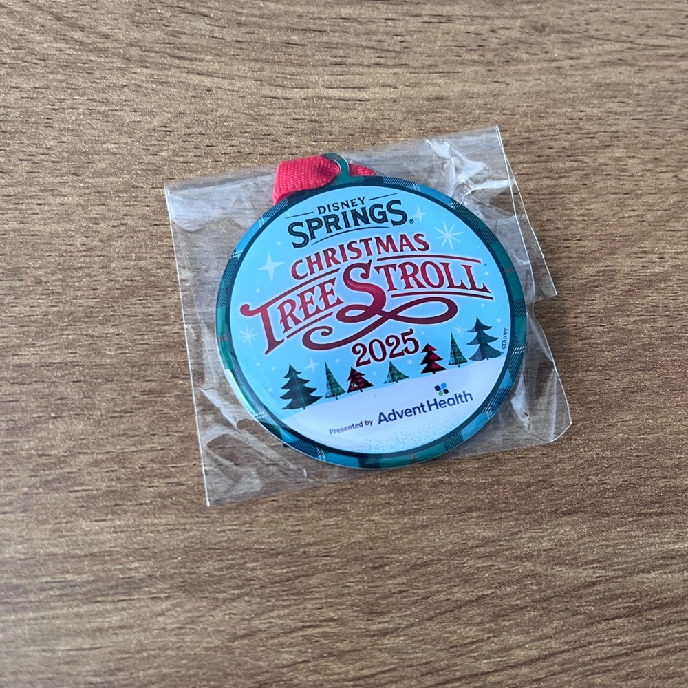 Disney Springs - Christmas Tree Stroll 2025 Ornament NIP NEW - Walt Disney World